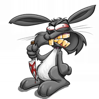 Potwornie złowrogi zając