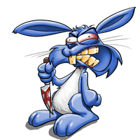 Potwornie morderczy zając