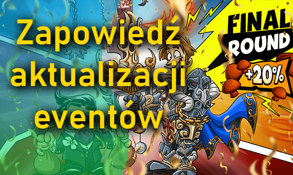 Zapowiedź aktualizacji eventów