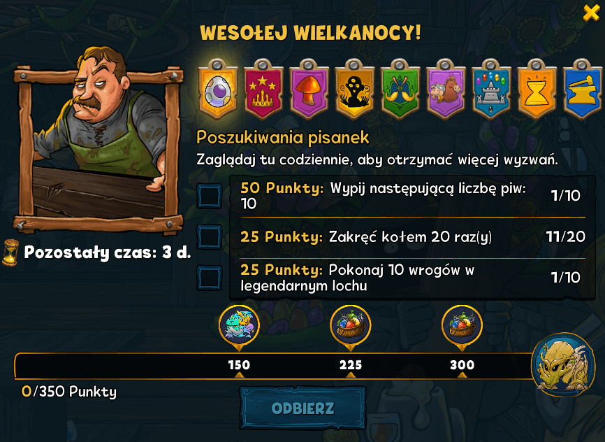 Poszukiwania pisanek 2022