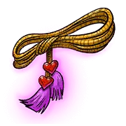 Kokardka w serduszka